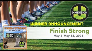 2021 FINISH STRONG WINNERS