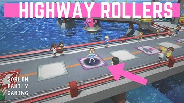 Wii Party U | Highway Rollers (Expert Difficulty) | Andre Skip Giulia