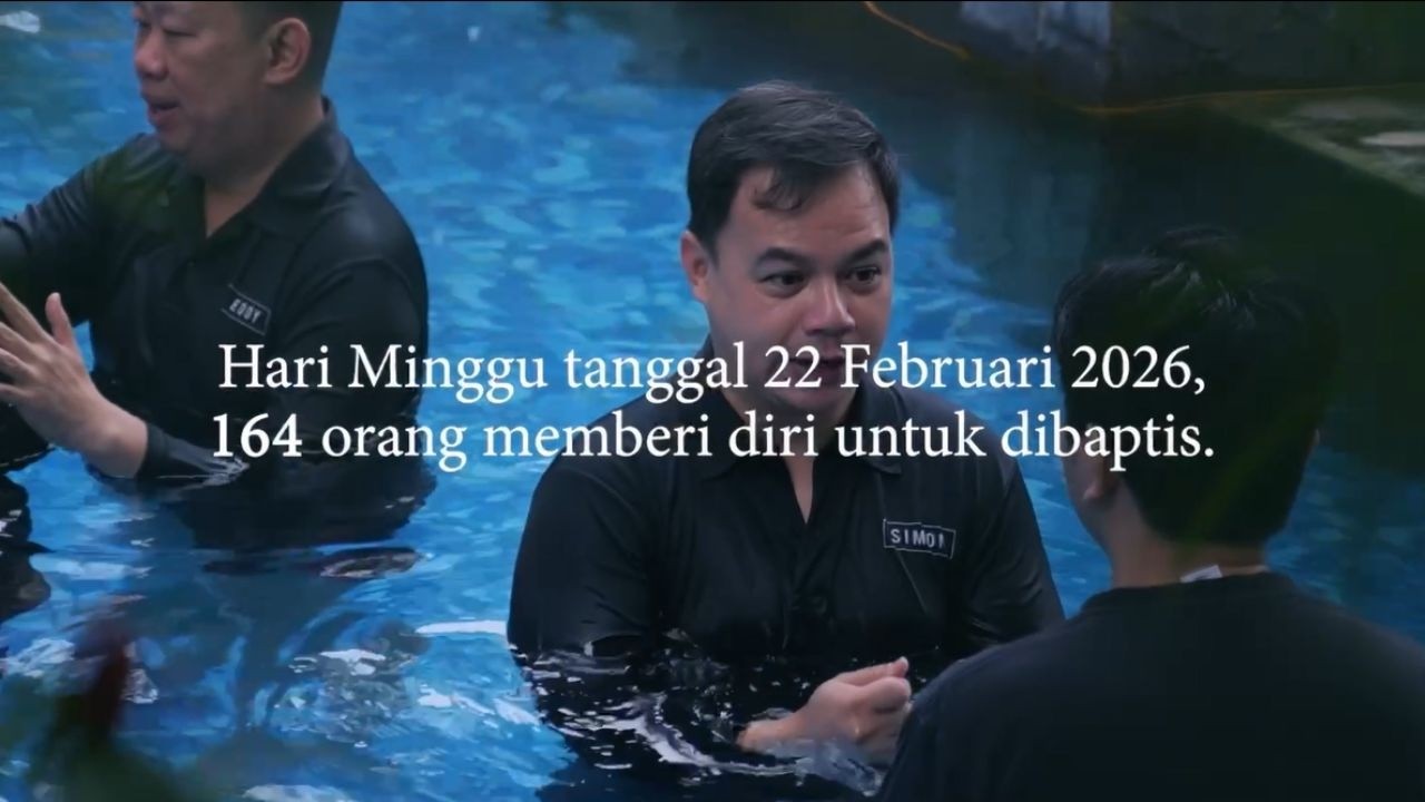 Baptisan Air: Deklarasi Iman Kita