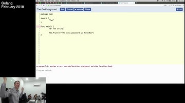 Golang Basics and the Reflect package