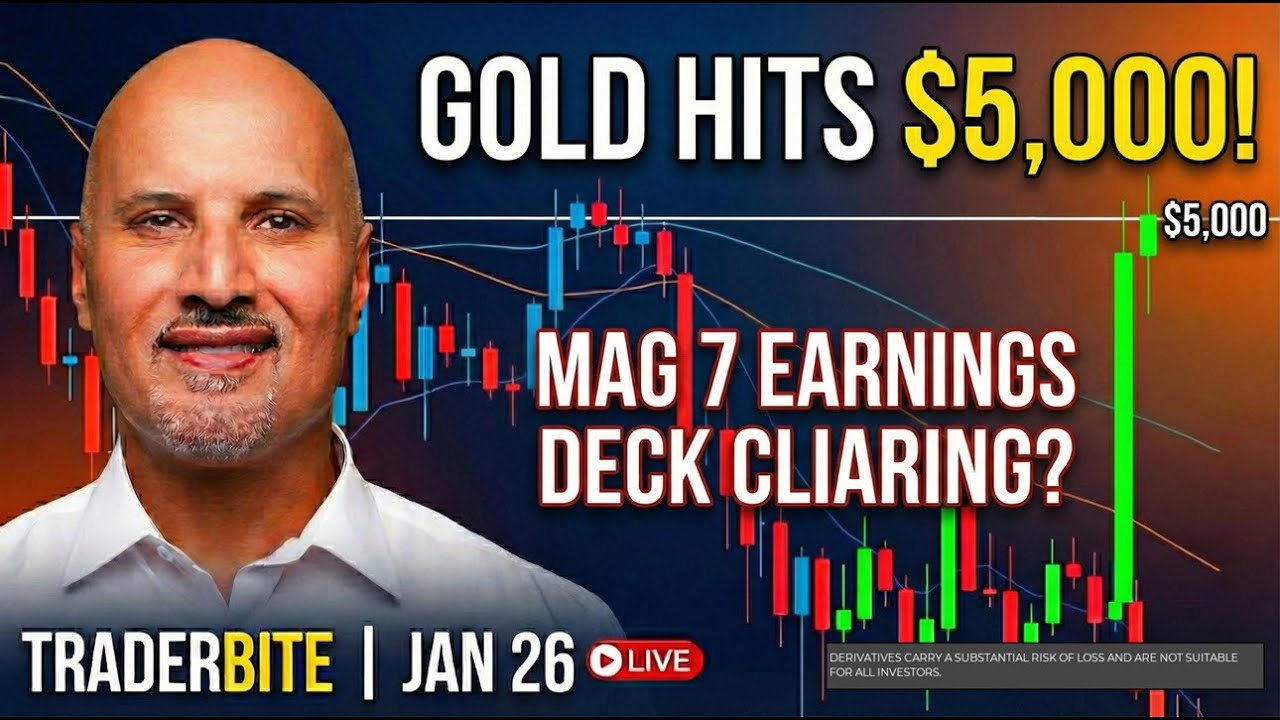 GOLD $5,000 HISTORY! & Mag 7 Earnings 