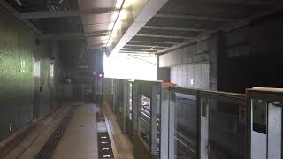 港鐵 港島綫 M-Train A147/A144 駛入柴灣站一號月台