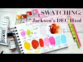 Christmas Studio Vlog: DEC 2021 Swatching &amp; Painting!