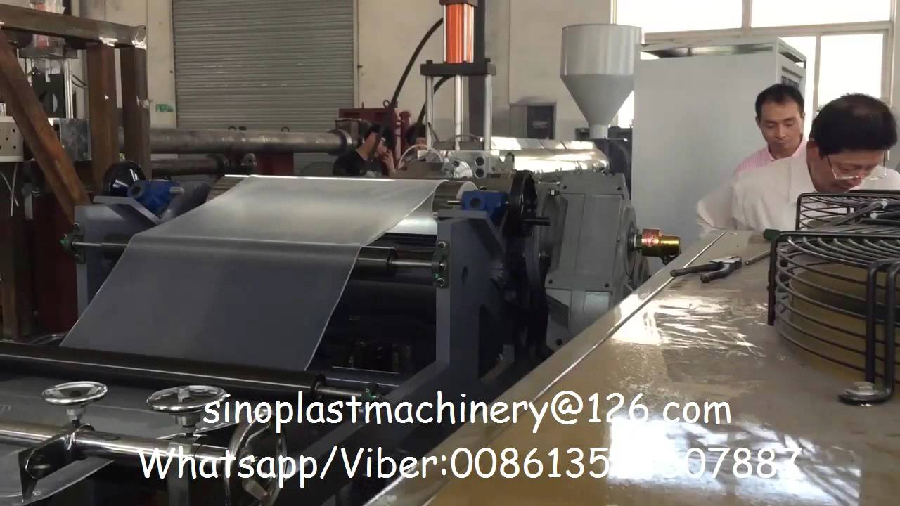 Sheet Extrusion Line Plastic Sheet Extruder Sheet Production line/Lámina PP Extrusora Máquina