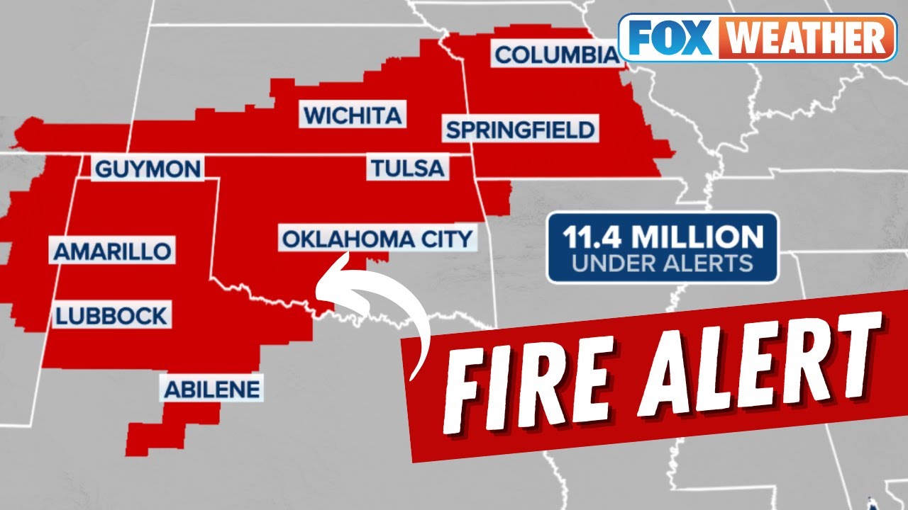 Texas Sees More Than 100,000 Acres Burned As Wildfires Rage - YouTube