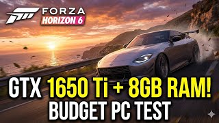 Forza Horizon 6 on a Budget PC! (Ryzen 5 1600 / GTX 1650 Ti / 8GB RAM) #forzahorizon6 #lowendpc #fh6