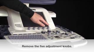GE Logiq E9 Lower Operator Panel Installation