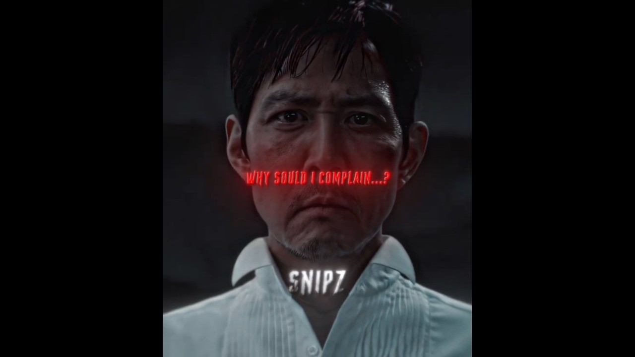 THE LOSER HAS TO FALL...||SQUID GAME SEASON 3 GI-HUN DEATH HD EDIT X WINNER TAKES IT ALL