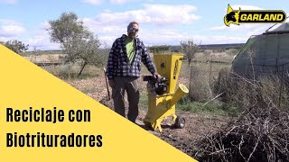 Trituradora a gasolina Garland CHIPPER 790QG - Máquinas y Herramientas  online