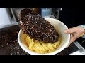 Korean Black Noodle Jjajangmyeon 4000원짜리 짜장면 Korean Street Food 