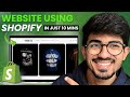 How to design a shopify store in 10 mins step by step  ali solanki