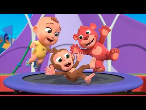 Slide, Swing, and Climb! Bear’s Playground Song + MORE Lalafun Nursery Rhymes