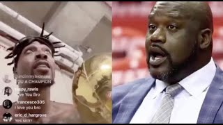 Shaq Snaps On Dwight Hoawardsit Yo A Down You Didnt Do Nothing.stop It, Front Runner.