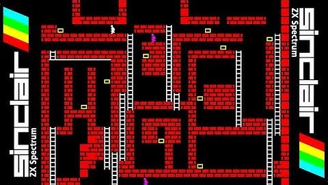LODE RUNNER 128K -=Classic Gaming=- Walkthrough, ZX Spectrum