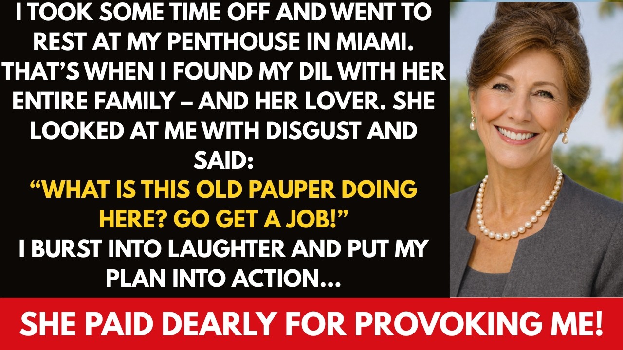 At the wedding ceremony, my daughter-in-law decided to pull a prank on me: She poured 2 liters...