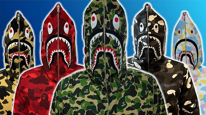 Die ultimative BAPE Shark Hoodie Rangliste!