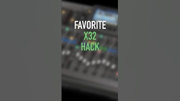 X32 Hack: Aux 5 & 6 Dual Inputs and Outputs #x32 #DrewBrashler #audiomixing