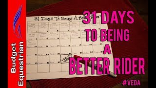 31 Day Riding Challenge | Budget Equestrian