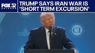 Trump says Iran was will be a 'short term excursion' | The Chicago Report