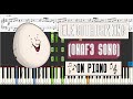 Eleggtroswing (ONAF3 - Flumpty Night Song) - Piano w/ Sheets