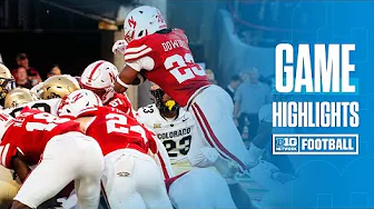 Colorado at Nebraska | Highlights | Big Ten Football | 09/07/2024 thumbnail