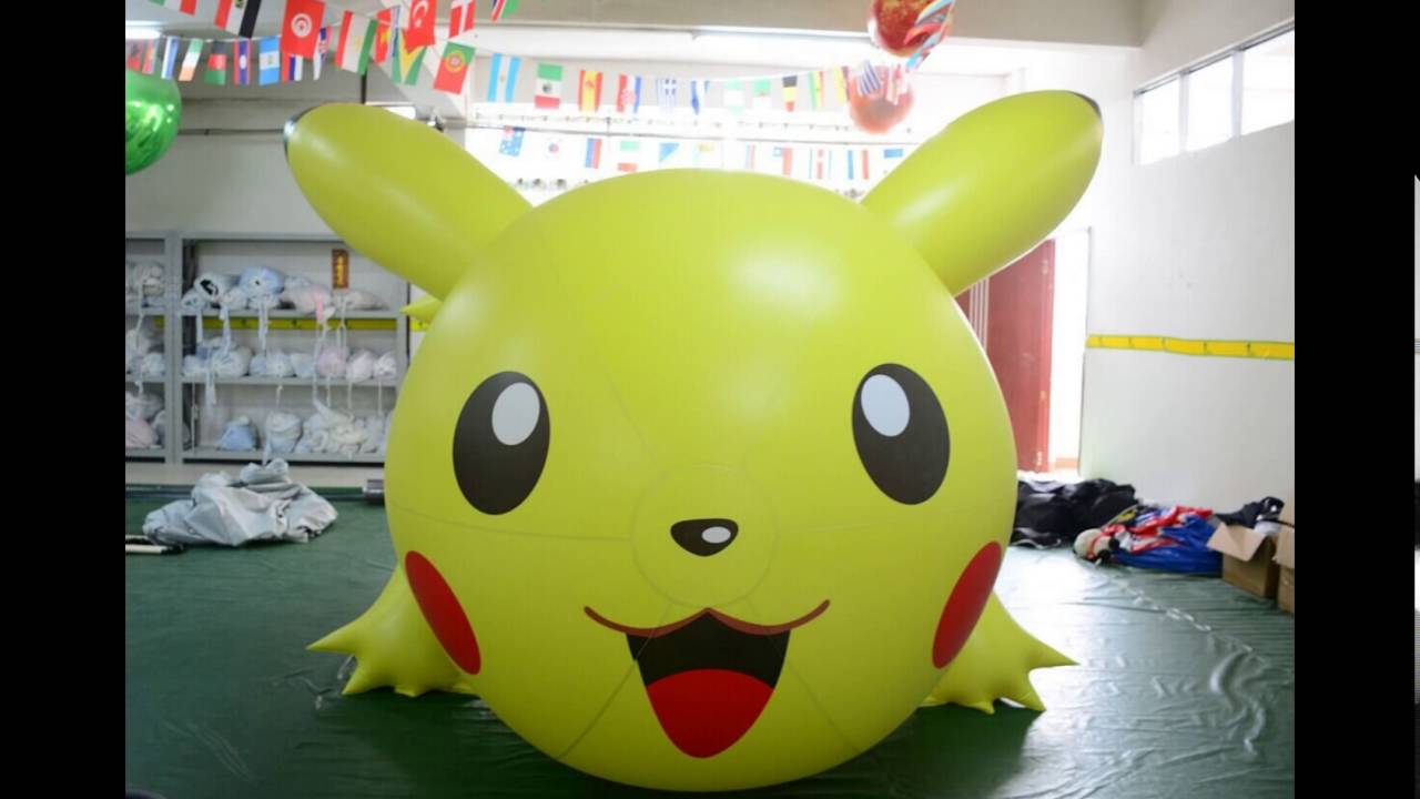 Inflatable cute Pikachu toy pichu YouTube
