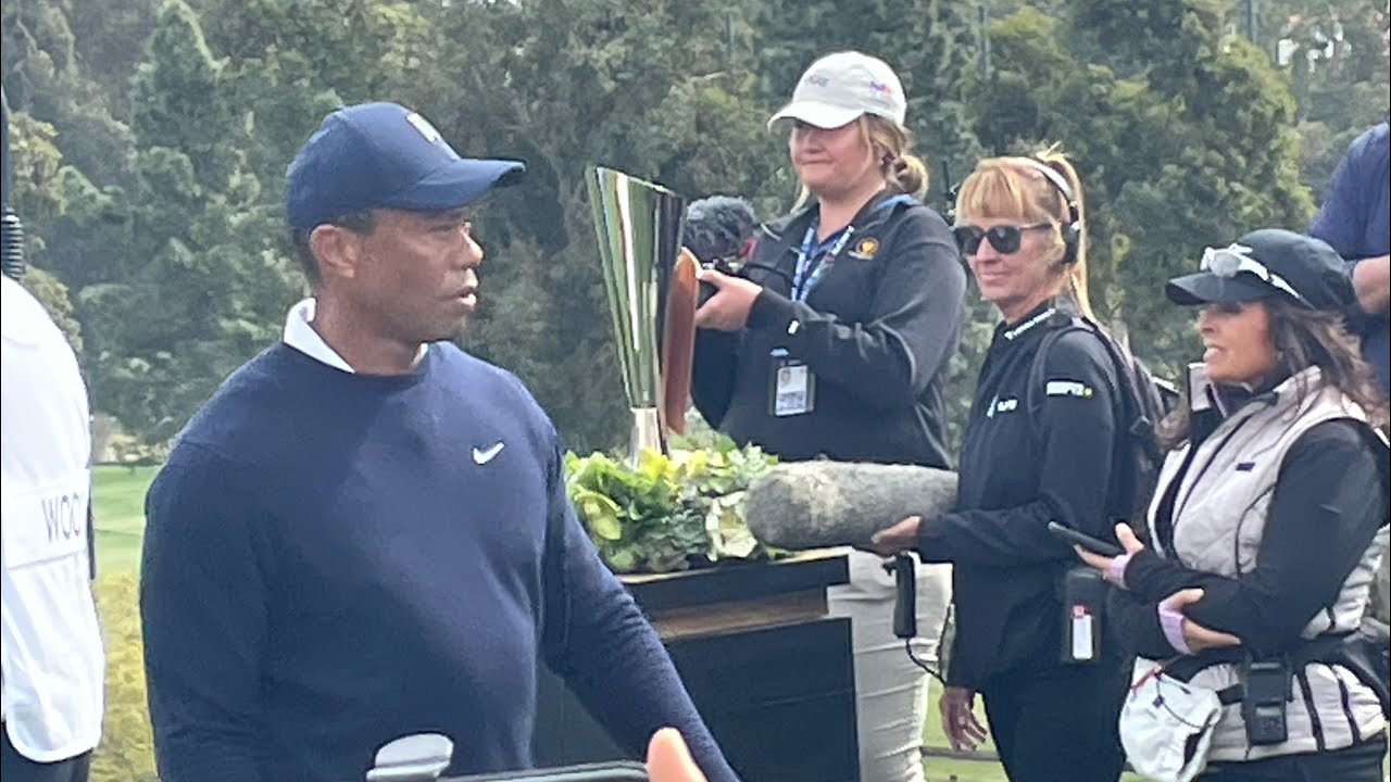 復活!タイガー・ウッズのティーショットを真後ろで見る🏌️♂️ ジェネシスインビテーショナル2023 YouTube