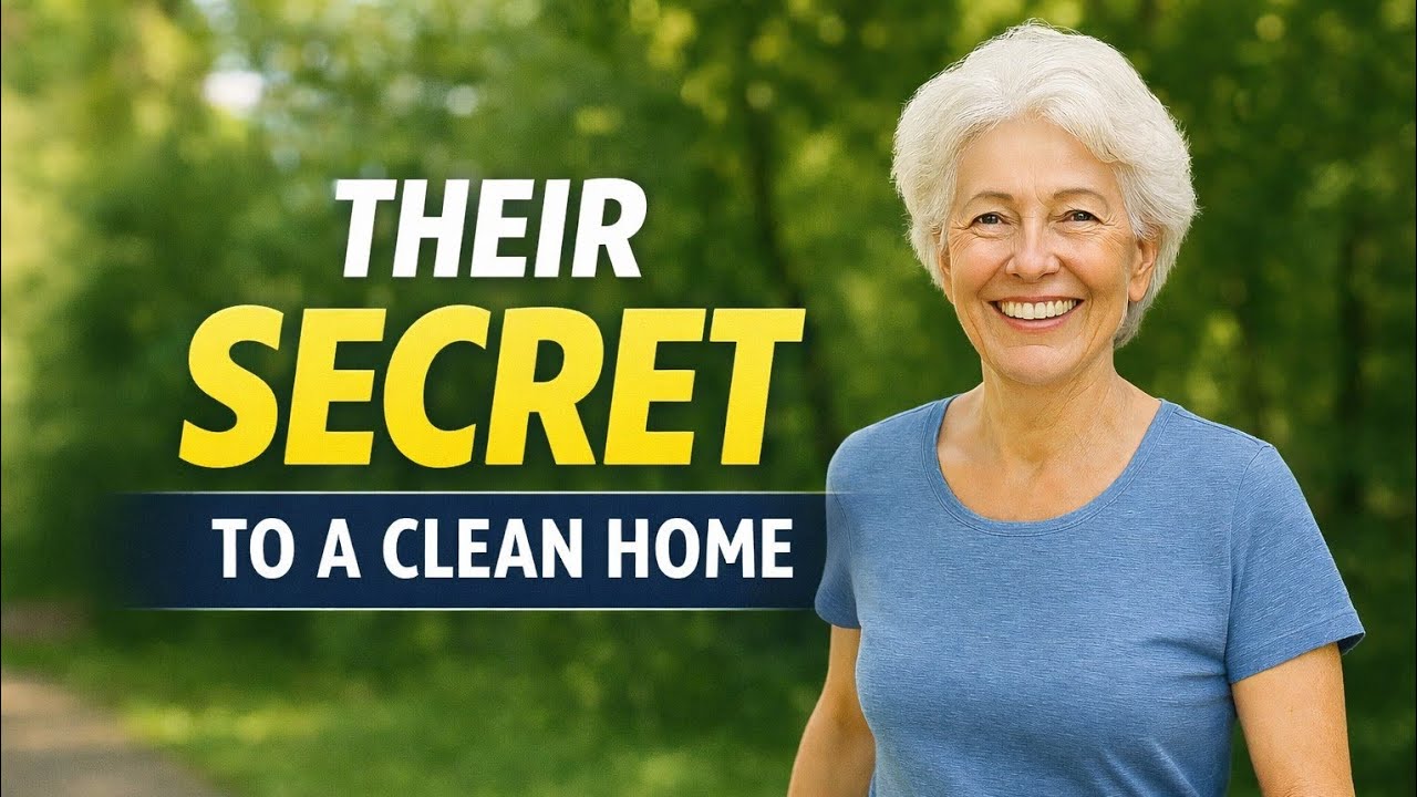 12 things seniors with clean homes do every day
