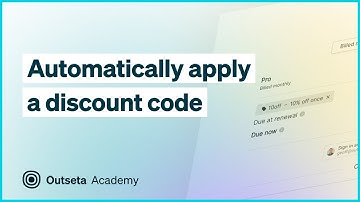 Automatically apply discount code at checkout