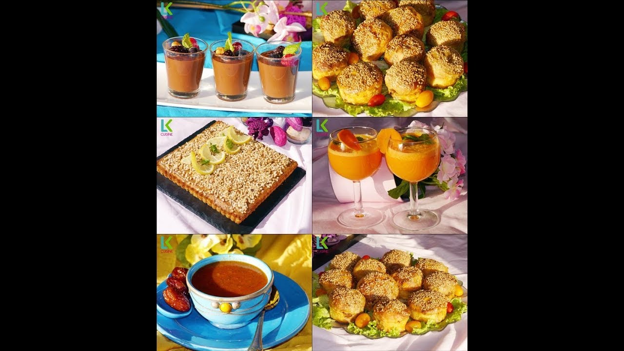 ررمضان كريم  5اقتراحات لوصفات بسيطة لمائدة غنية بالمذاقات والصحة