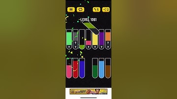 Water Sort Puzzle level 1061