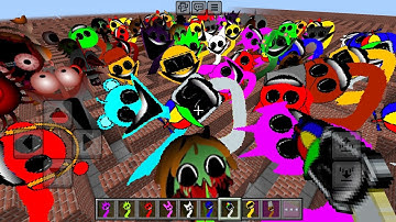 Too Much Sprunki Incredibox Phase 3 Phase 4 Mod In Maze Map For Minecraft PE