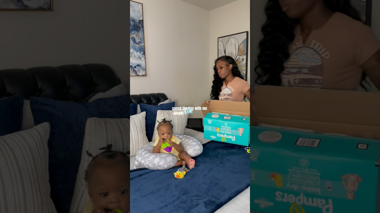 DITL with my happy baby 