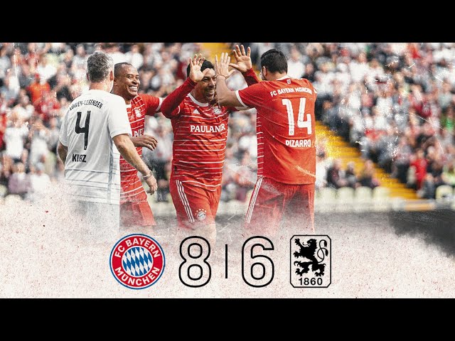 Victory in the legends derby!, FC Bayern vs. 1860 München 8-6