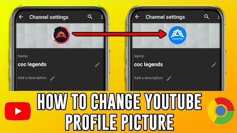 How to Change Youtube Profile Picture on Android and ios 2019 || Youtube New Update