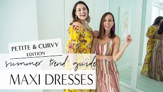 petite maxi sun dresses