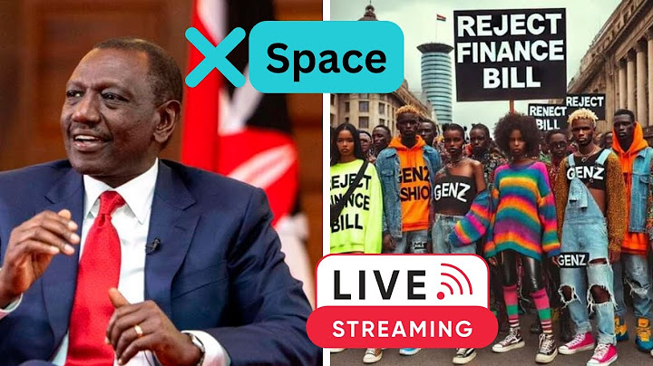 Live On X Space: President Ruto Engages Gen Z