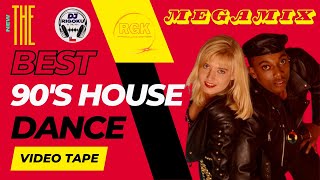 THE best 90s HOUSE dance VIDEO TAPE MegaMix by DJ RIGOKU