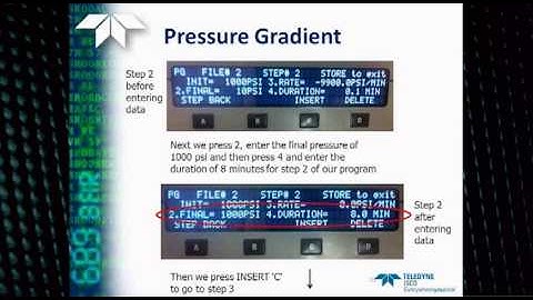 Dispense Mode and Gradient Mode Programming for Teledyne Isco Syringe Pumps