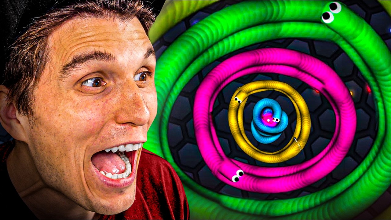 Ich baue ein 3 faches SCHLANGEN-GEFÄNGNIS in Slither.IO