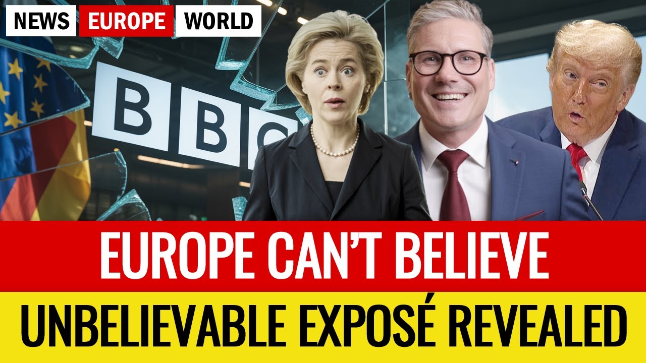 Explosive revelation shakes Europe to the core. Europe can’t believe