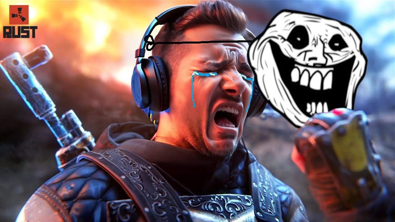 Rust Troll Wannabe RUST PVE TROLL gets a TASTE of his own MEDICINE!! - YouTube