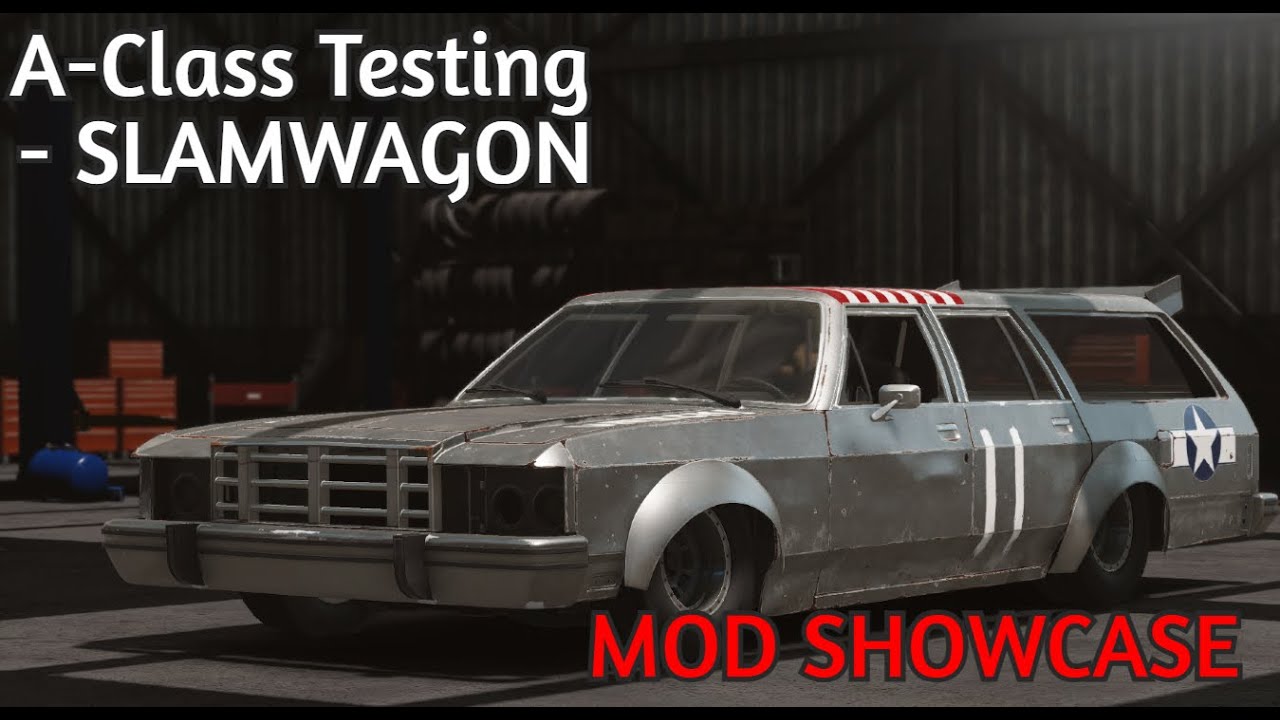 WRECKFEST MODS - SLAMWAGON TESTING - YouTube