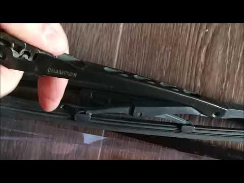 Как снять щетки стеклоочистителя ваз 2114 Установка дворников - YouTube