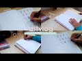 Artvlog ✏️ Doodles inspirados en la primavera | Ink pen | Draw with me [ENG SUB]