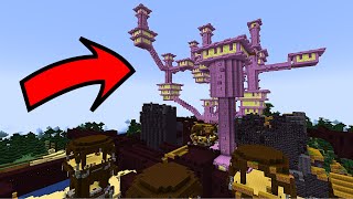 Minecraft but structures spawn every minute