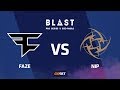 FaZe vs NiP, mirage, BLAST Pro Series Sao Paulo 2019