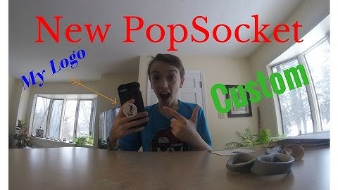 My New Custom PopSocket!!!!!
