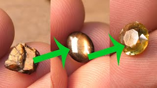 Evolution of Gold Sheen Sapphire, a look 3 years on.
