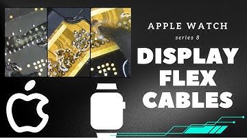 Apple Watch ⌚️ Series 8, How to replace the display flex cables